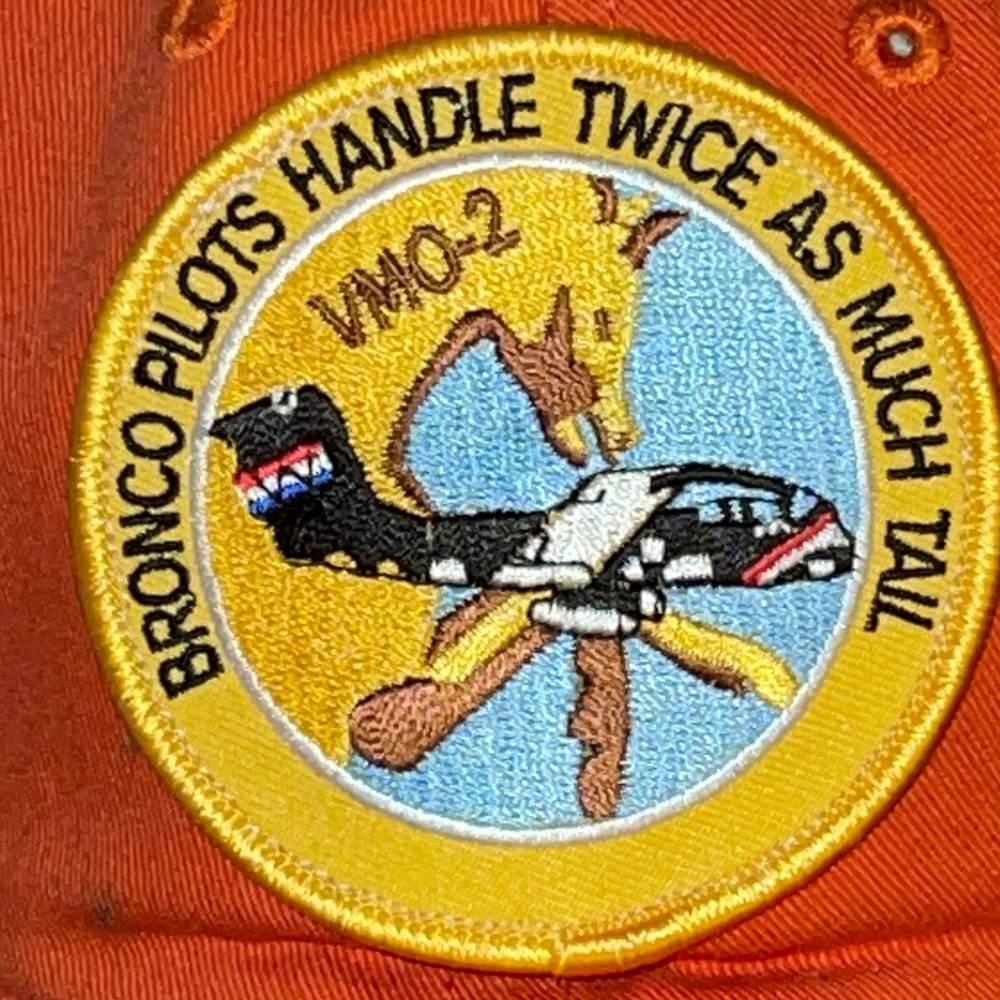 Orange Patch Baseball Cap - image 2